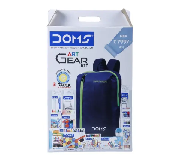Doms Art Gear Kit - 13-Piece All-in-One Artist Set