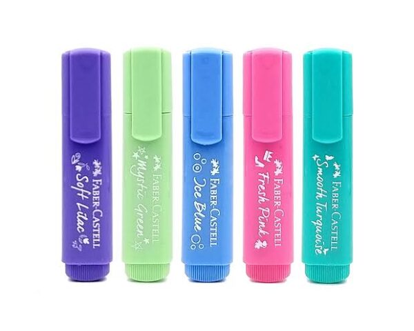 FABER-CASTELL Wallet of Pastel Color Text liner